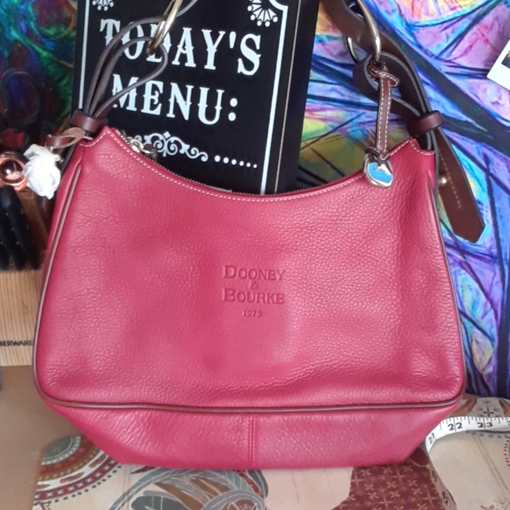 D & B RED LARGE HOBO